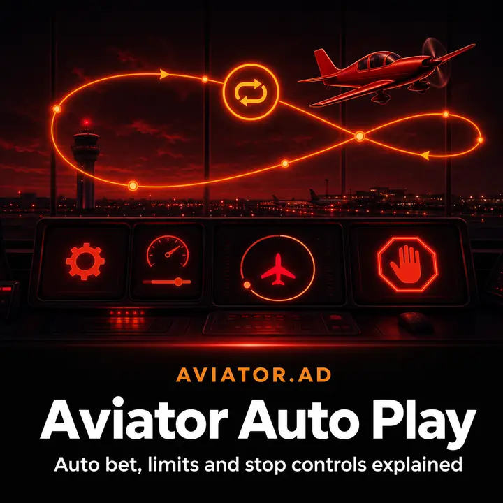 Aviator Auto Play limits and stop controls illustration