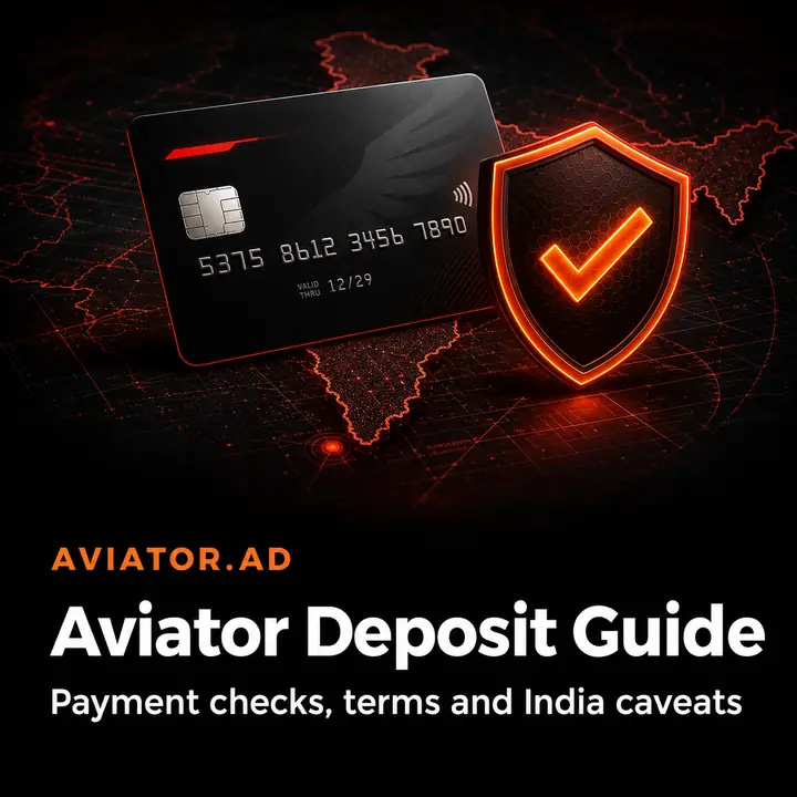 Aviator casino deposit payment safety illustration
